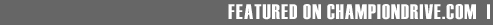 Featured on Championdrive.com